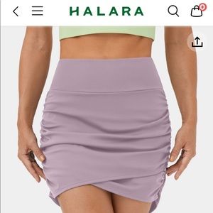 Halara High-Waisted Bodycon Skirt in Lavender